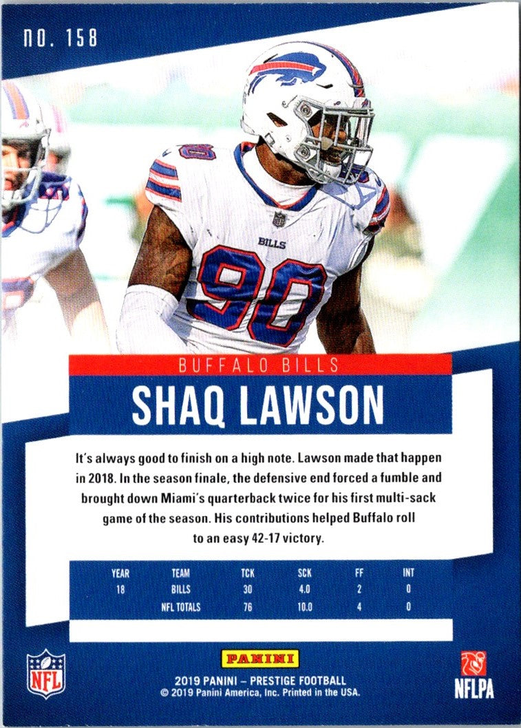 2019 Panini Prestige Shaq Lawson