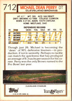 1992 Topps Michael Dean Perry #712