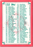 1989 Topps Company Store Collectors Edition/Glossy All Stars & Hot Prospects Baseball Cards Offer #NNO