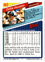 1993 Topps Gold Felix Fermin #462