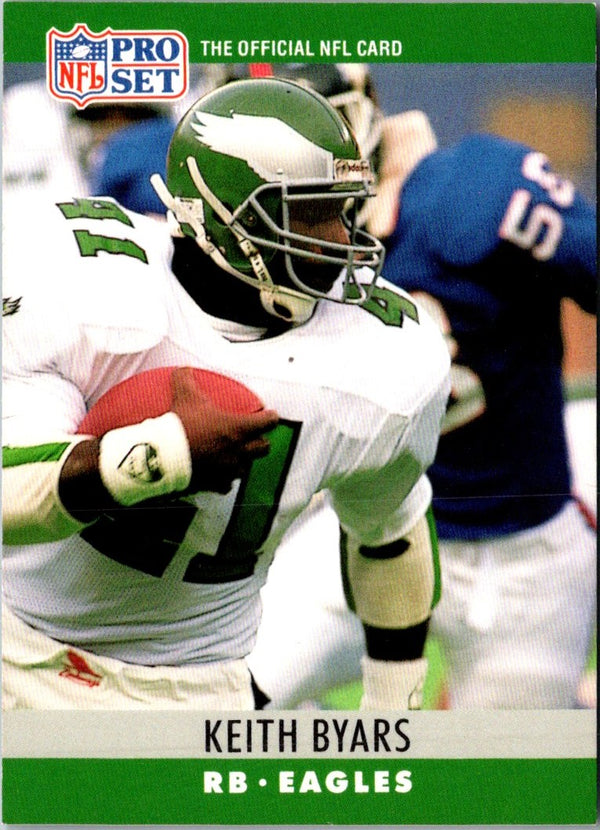 1990 Pro Set Keith Byars #245