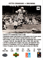 1991 Domino's The Quarterbacks Otto Graham #36