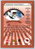 1997 Donruss Preferred Frank Sanders #50