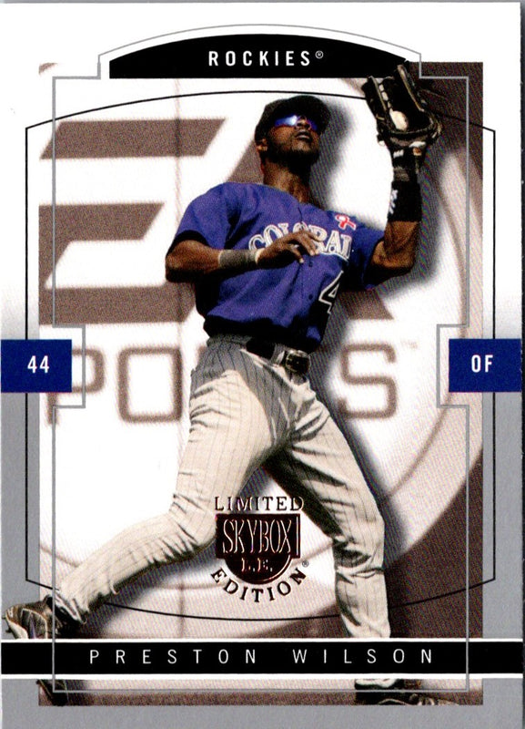 2004 SkyBox LE Retail Preston Wilson #56
