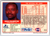 1989 Pro Set Bruce McNorton #454