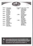 2011 Bowman Draft Picks & Prospects Checklists Hobby Hobby Checklist 1