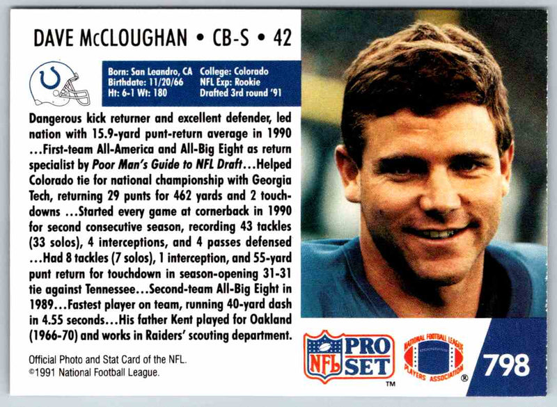 1990 Proset Dave McCloughan
