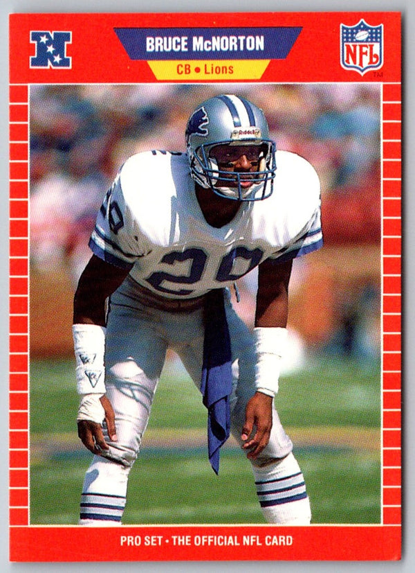 1989 Pro Set Bruce McNorton #454