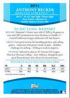 2008 Bowman Prospects Anthony Recker #BP51