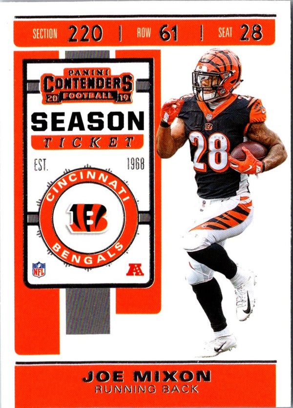 2019 Panini Joe Mixon #25