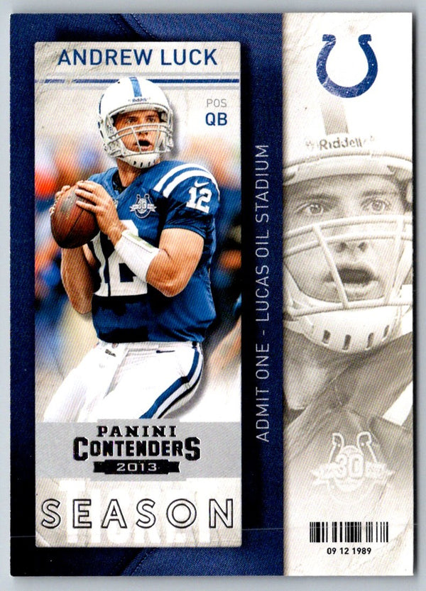 2013 Panini Contenders Andrew Luck #33