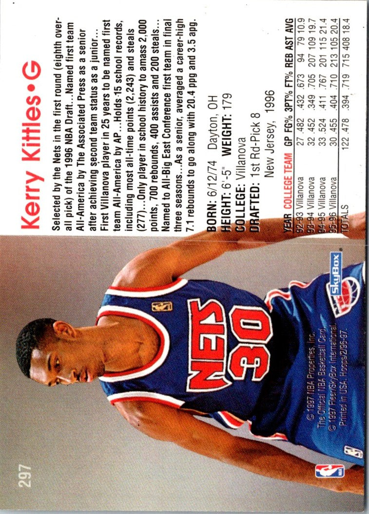 1996 Hoops Kerry Kittles