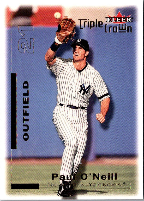 2001 Fleer Triple Crown Paul O'Neill #100