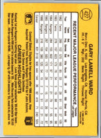 1987 Donruss Gary Ward #177