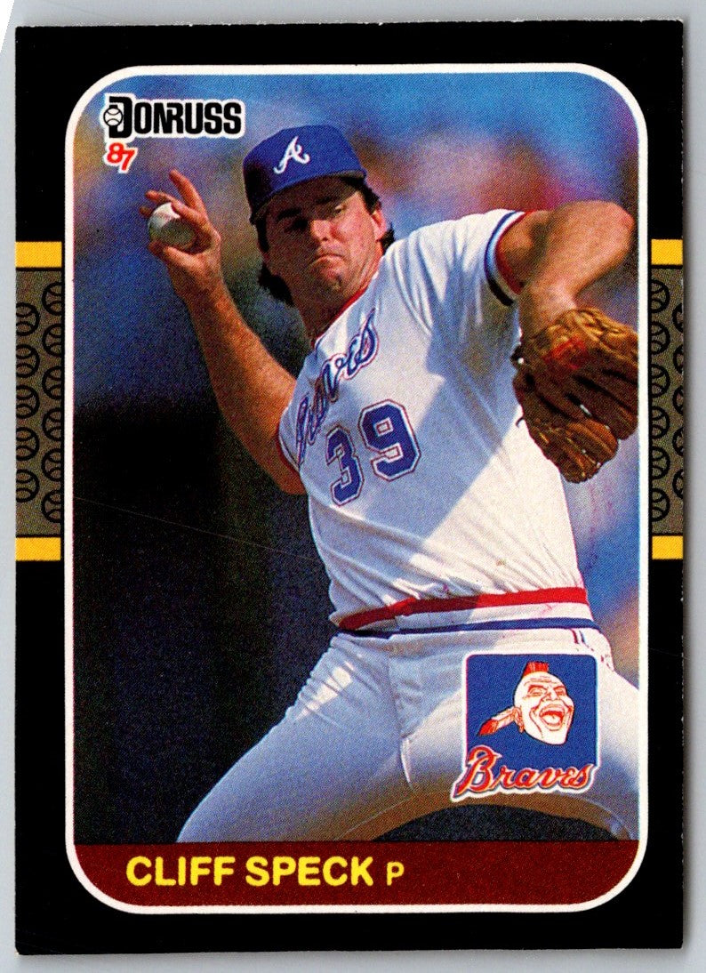 1987 Donruss Cliff Speck