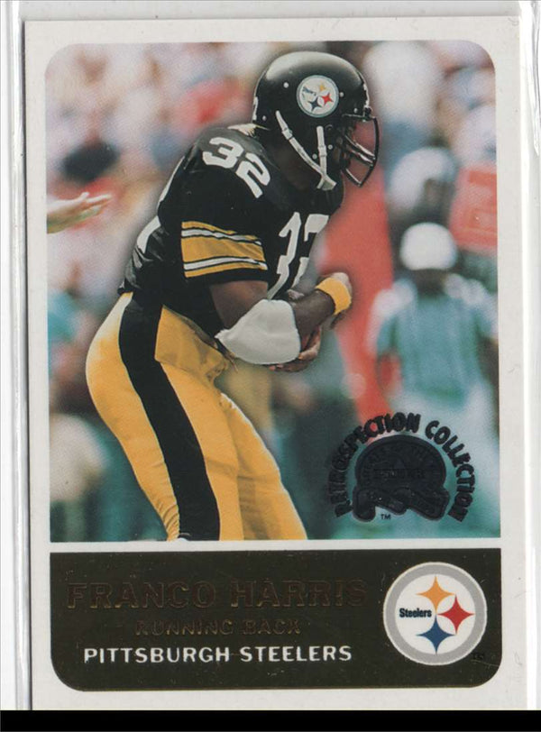 2000 Fleer Greats of the Game Retrospection Collection Franco Harris #4RC