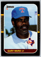 1987 Donruss Gary Ward #177