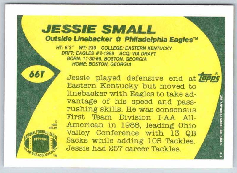 1989 Topps Jessie Small