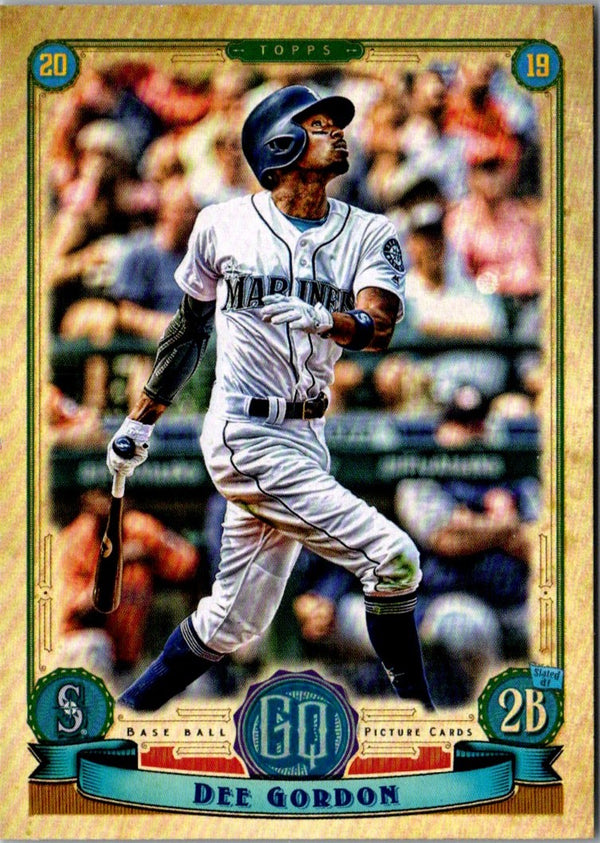 2019 Topps Gypsy Queen Bazooka Back Dee Gordon #26