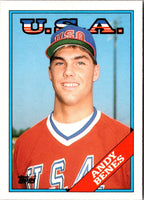 1988 Topps Traded Andy Benes #14T