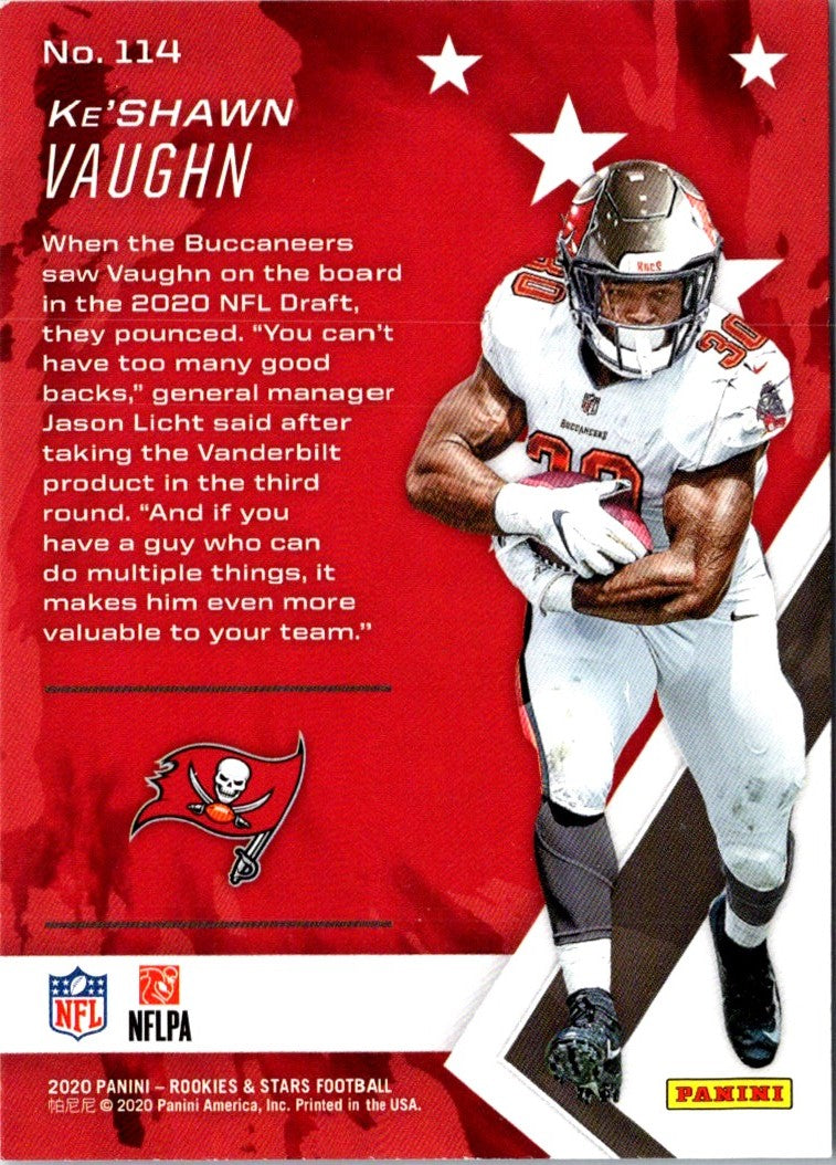 2020 Panini Rookies & Stars Ke'Shawn Vaughn