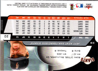 2001 Fleer Game Time Jeff Kent #20
