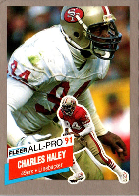 1991 Fleer All-Pro Charles Haley #21