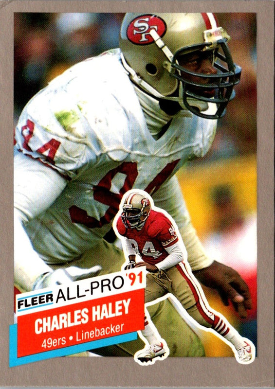 1991 Fleer All-Pro Charles Haley #21