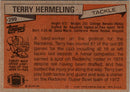 1981 Topps Terry Hermeling