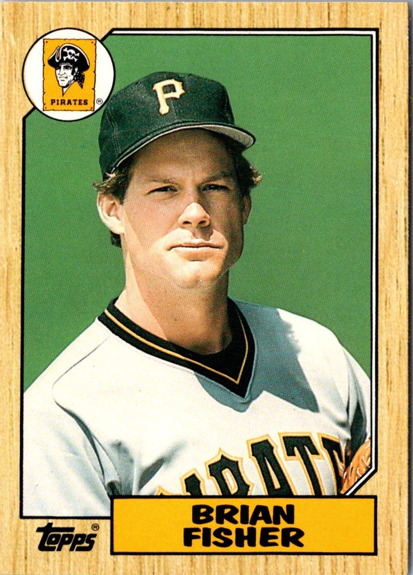 1987 Topps Traded Brian Fisher #33T