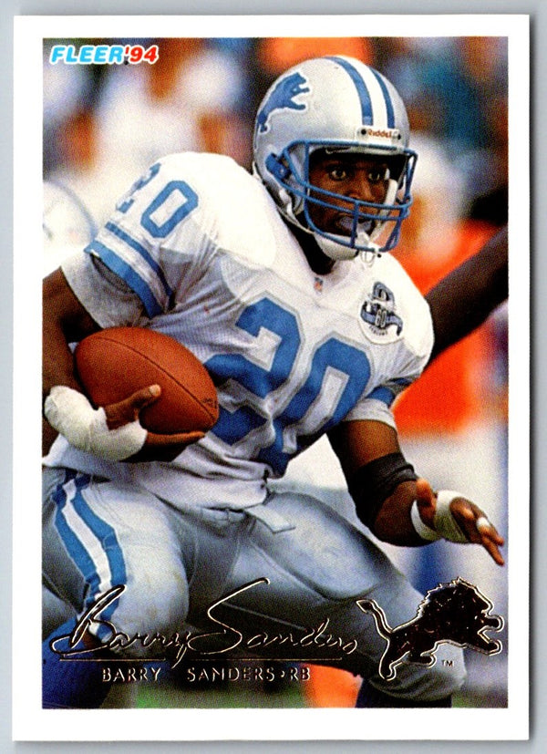 1994 Fleer Barry Sanders #160