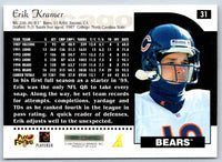 1996 Score Erik Kramer #31