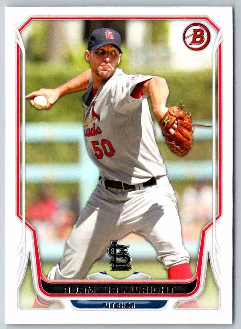 2014 Bowman Adam Wainwright