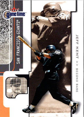 2001 Fleer Game Time Jeff Kent #20