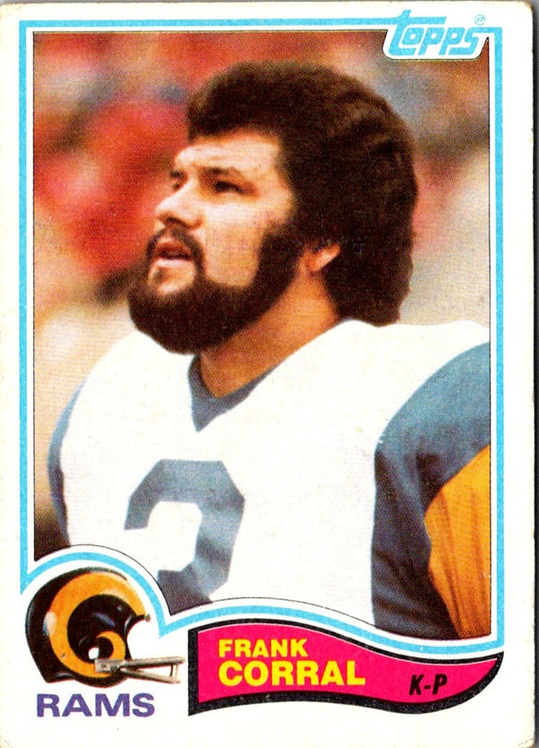 1982 Topps Frank Corral #370