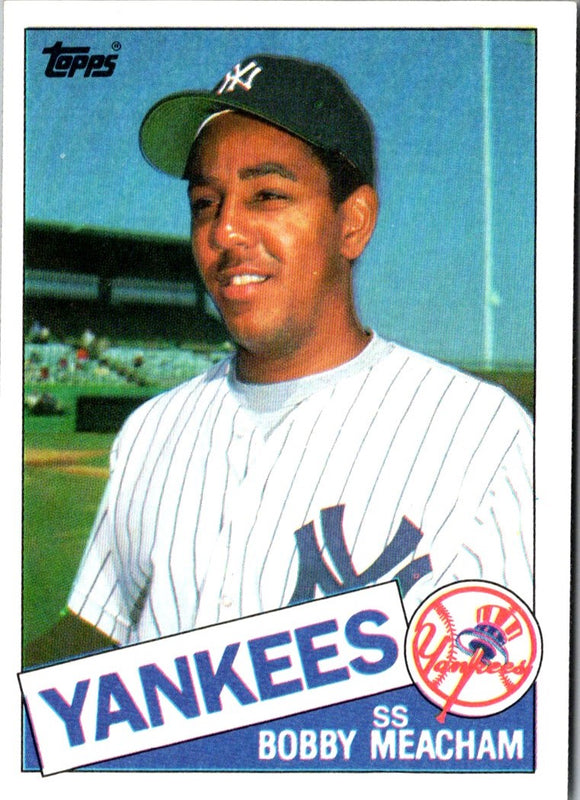 1985 Topps Bobby Meacham #16