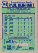 1990 Topps Paul Reinhart