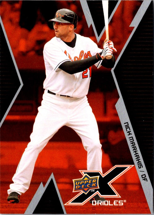 2009 Upper Deck X Nick Markakis #6