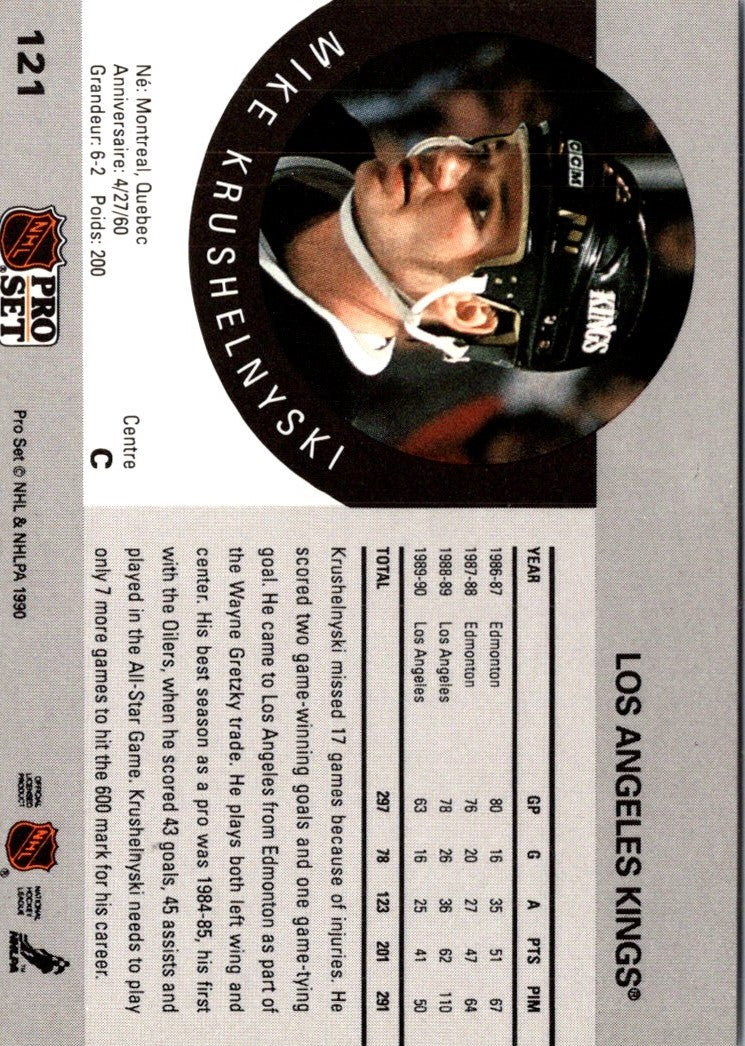 1990 Pro Set Mike Krushelnyski