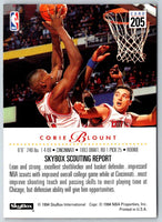 1993 SkyBox Corie Blount #205 Rookie