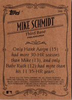 2002 Topps 206 Mike Schmidt #288