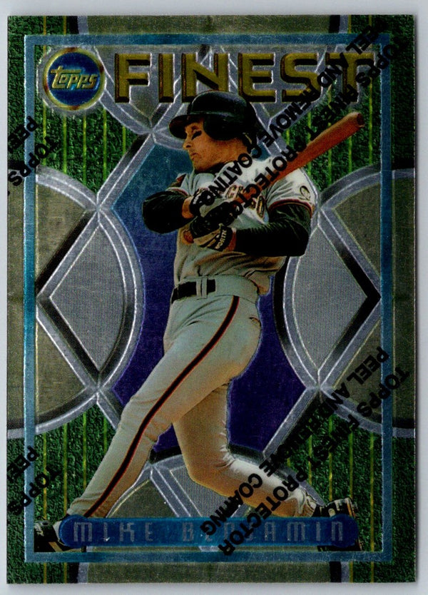 1995 Finest Mike Benjamin #325