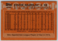 1988 Topps Eddie Murray #495