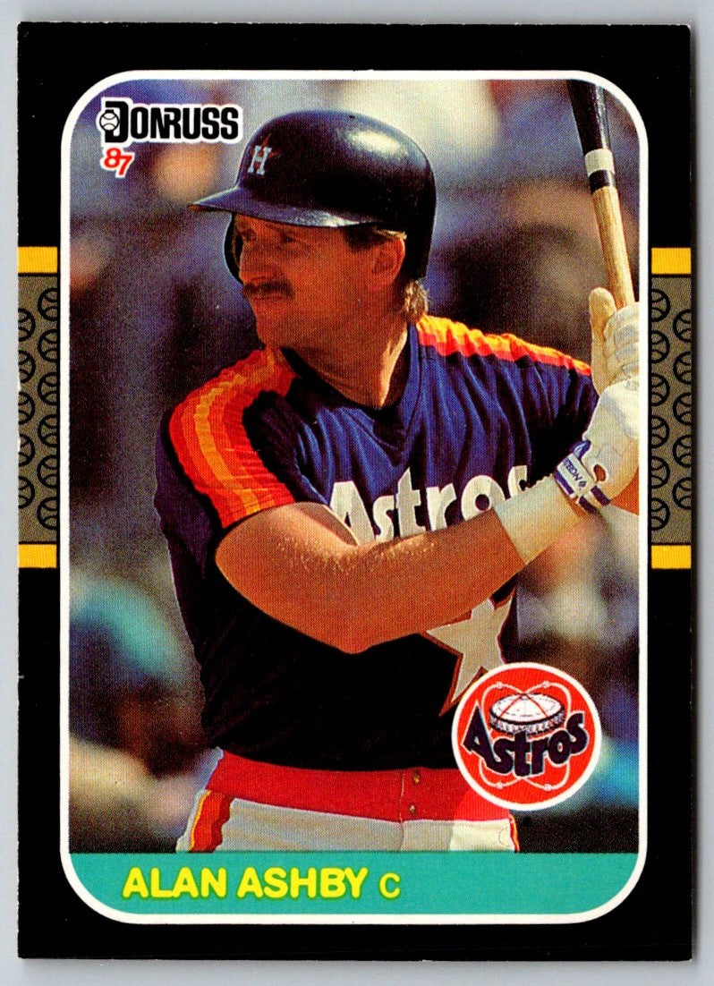 1986 Donruss Alan Ashby