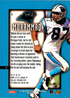 1996 Ultra Sensations Marble Gold Muhsin Muhammad #15 Rookie