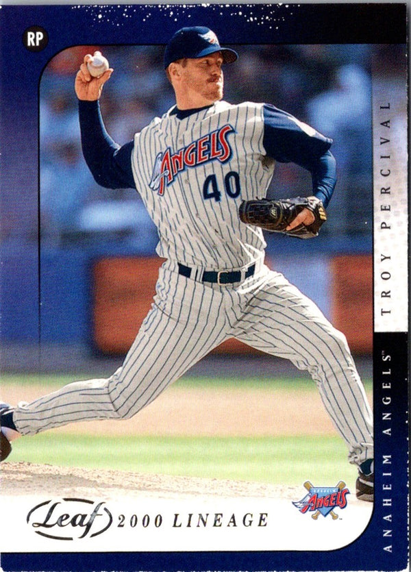 2002 Leaf Lineage Troy Percival #54