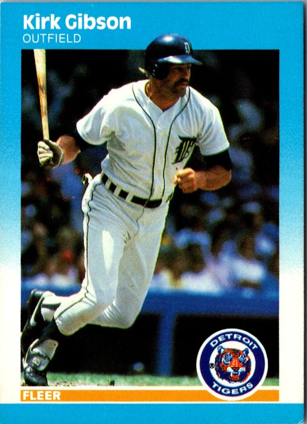 1987 Fleer Glossy Kirk Gibson #151