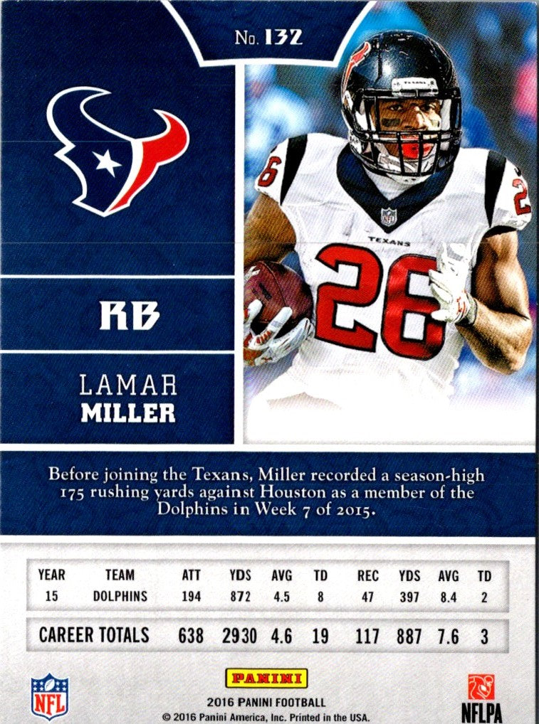 2016 Panini Lamar Miller