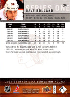 2012 Upper Deck Dave Bolland #34
