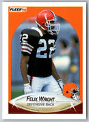 1990 Fleer Felix Wright